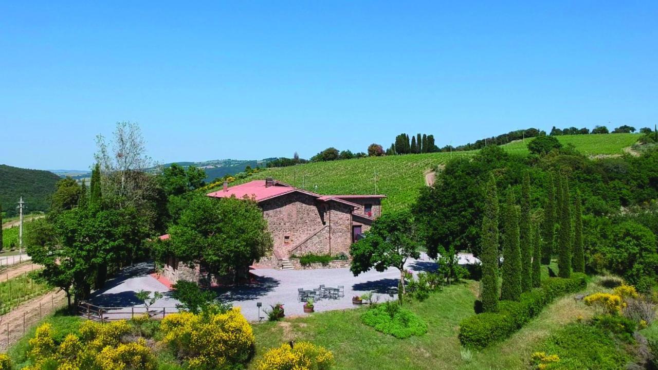 La Poderina Appartamenti Castelnuovo dellʼAbate Εξωτερικό φωτογραφία