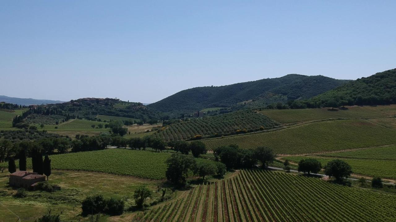 La Poderina Appartamenti Castelnuovo dellʼAbate Εξωτερικό φωτογραφία